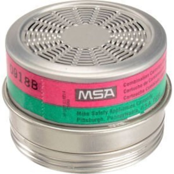 Msa Safety MSA Comfo Respirator Cartridges, AmmoniaMethylamineP100, 6Box, 815181 815181
